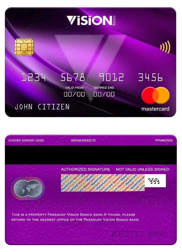 Paraguay Vision Banco bank mastercard